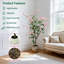 Décoration artificielle 120/150 / 180cm en pot jasmin rose