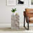 Chiel 20" Tall End Table with Stylish Textured Design-115074116