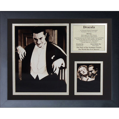 Souvenirs encadrée dracula