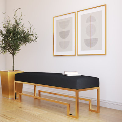 Nimmons 54" Upholstered Bench
