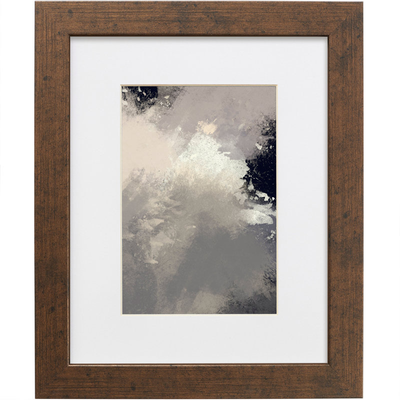 Cadre photo simple Hunziker, Cuivre rustique, 16 po x 24 po emmêlé à 12 po x 18 po