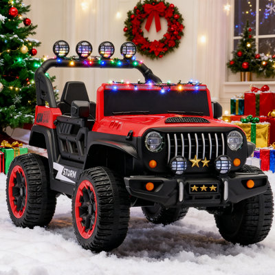 Jouets pour enfants 24V avec télécommande, voiture électrique pour 2 enfants, lumières à DEL, musique, 3 vitesses, ceinture de sécurité, cadeau d'anniversaire pour les enfants de 3 à 8 ans