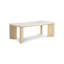 Table basse en marbre Merrick 48 po
