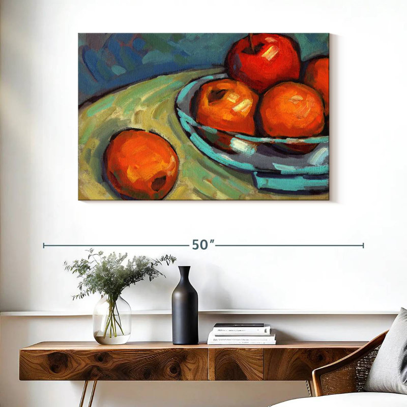 Yarlin bol de fruits nature morte I, H 26 po x l 39 po