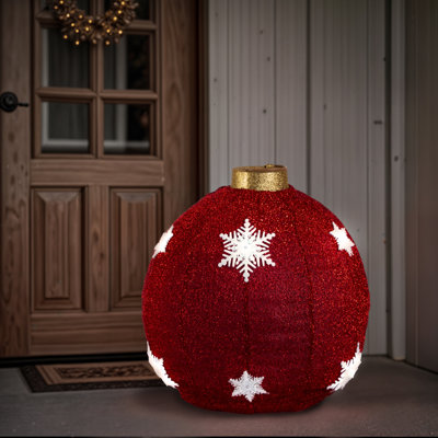 Collapsible Snowflake Light Sphere