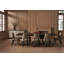 Caress Velvet Side Chair in Smoky Taupe