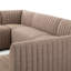 Banquette de salle à manger Camille 119,5 po - Taupe Crypt Nomad-1132029947-1131128224
