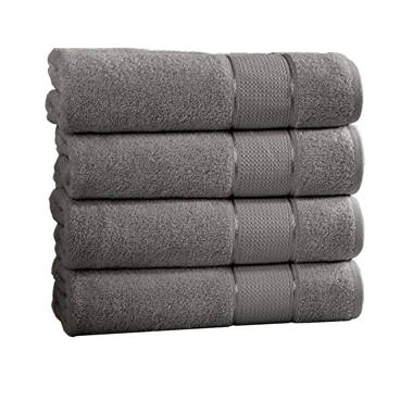 Mulaayam Collection Bath Towel Set of 4 - 30 X 54 Inch