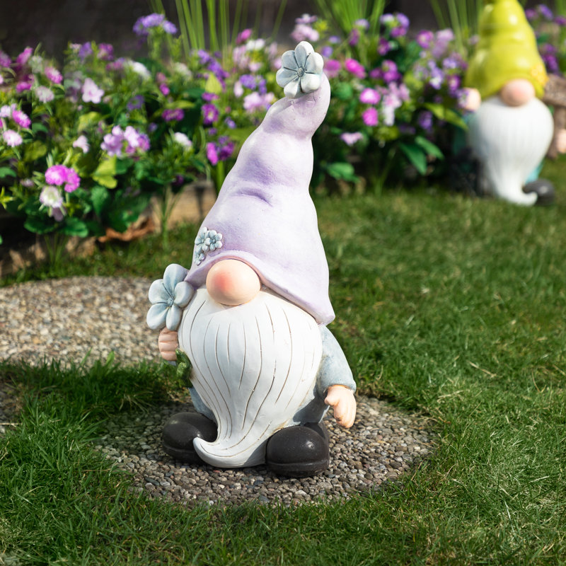 Statue de jardin en céramique Gnomes