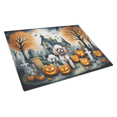 Planche à découper Poodle Spooky Halloween