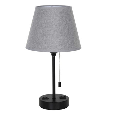 Metal USB Table Lamp