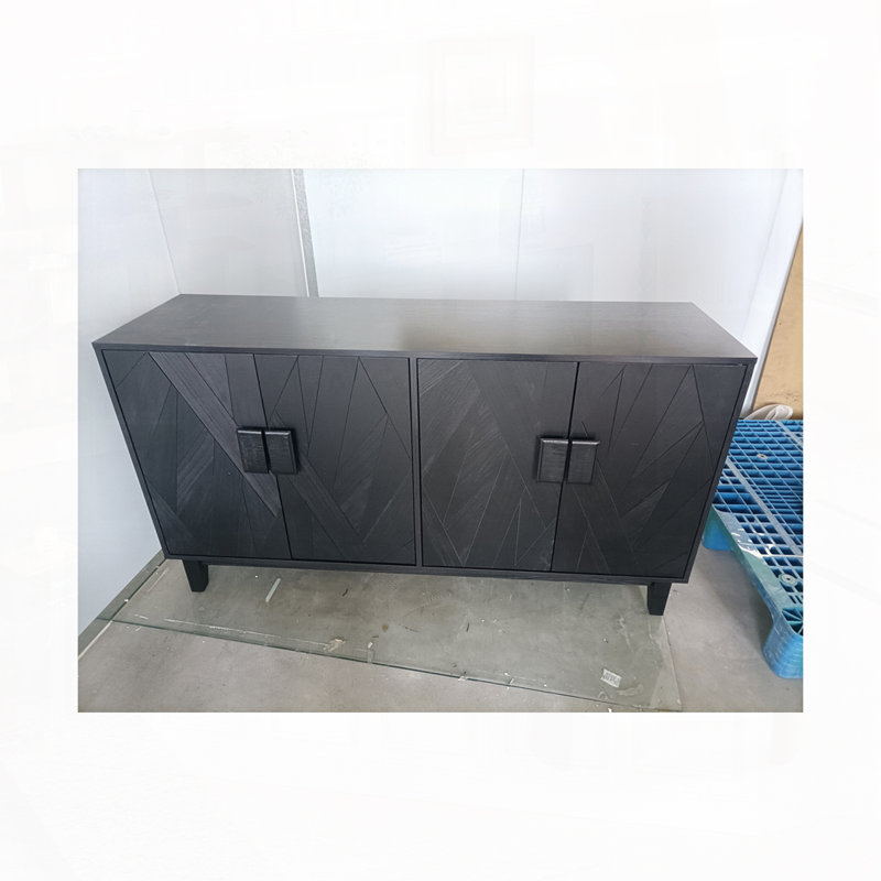 Storage Console Table with 4 Door