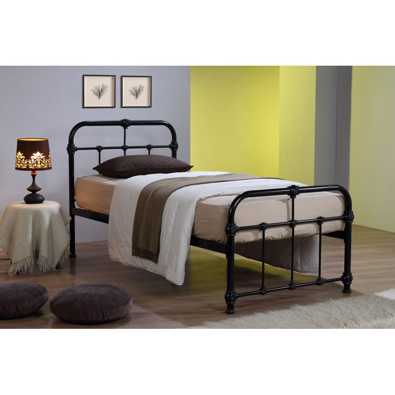 Logan Bed, Single (3'), Black