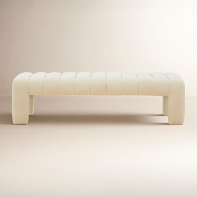 Gliese 63" Velvet Bedroom Bench
