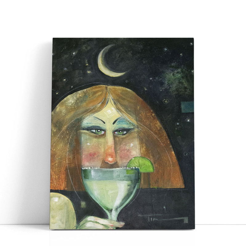 «Midnight Margarita», reproduction d'art sur toile, H 60 po x l 45 po