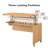 Magomed Piece Standing Desk Office Set-589620751