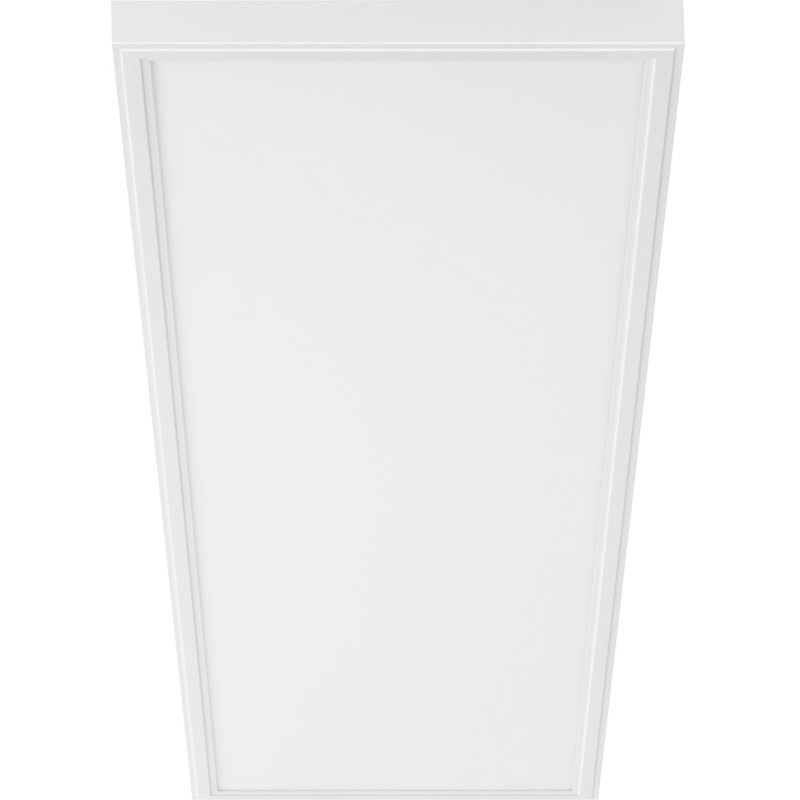 Sleek 47" White Aluminum LED Ceiling Panel with Dimmable Light