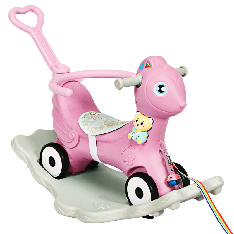Rolande Rocking Horse, Pink