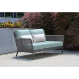 Nette 60.5" Wide Outdoor Loveseat with Cushions