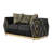 Dulaney 2PC Living Room Set Black-1294348012-1294348013