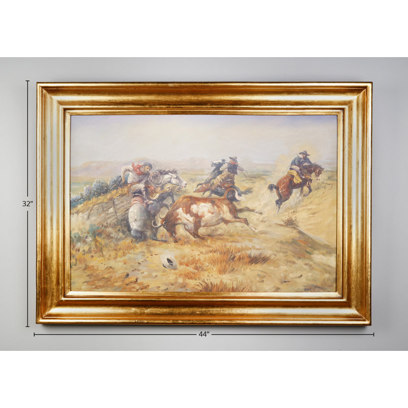 Picture Frame Painting on Canvas