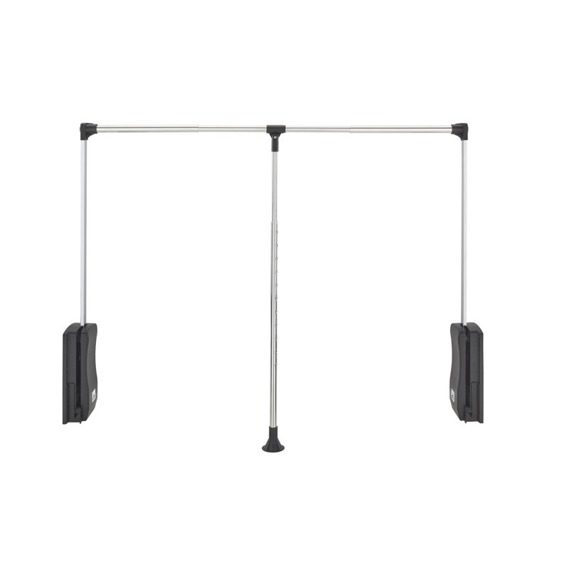 Rev-A-Shelf Adjustable Pull Down Closet Rod Organizer for Custom Closet Storage Systems, 48" H x 35" W x 4" D