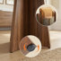 47’’ Round Wood Dining Table With Upholstered Chairs, Kitchen Dining Room Furniture Set