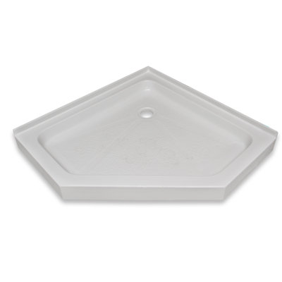 Signature 36'' W 36'' D Neo-Angle Single Shower Base