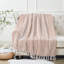 Knitted Throw Blanket-473841708