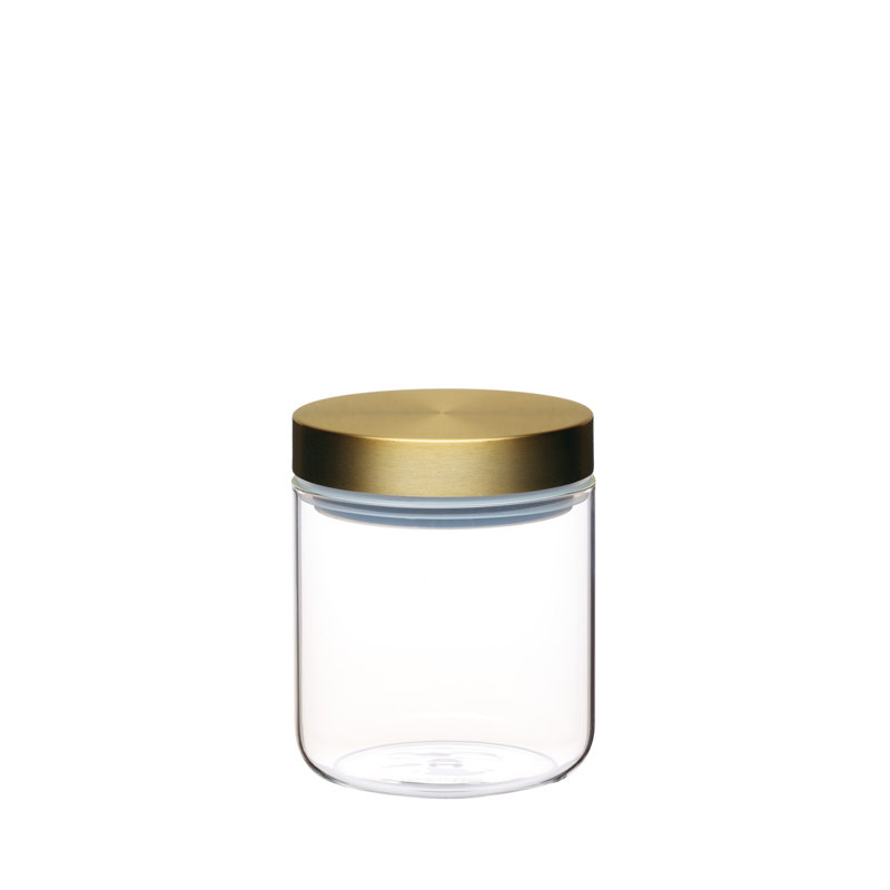 Airtight Large Glass Food Storage Jar, 0.7 L