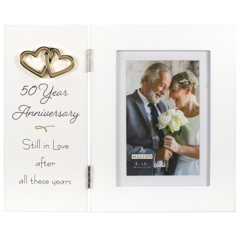 Cadre photo 50e Anniversary bi