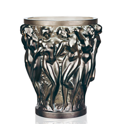 Bacchantes Handmade Crystal Table Vase