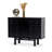 Black Solid Wood Sideboard