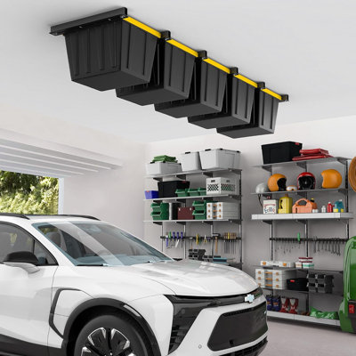 Ceiling Storage Rack, Heavy Duty Overhead Garage Storage Rack