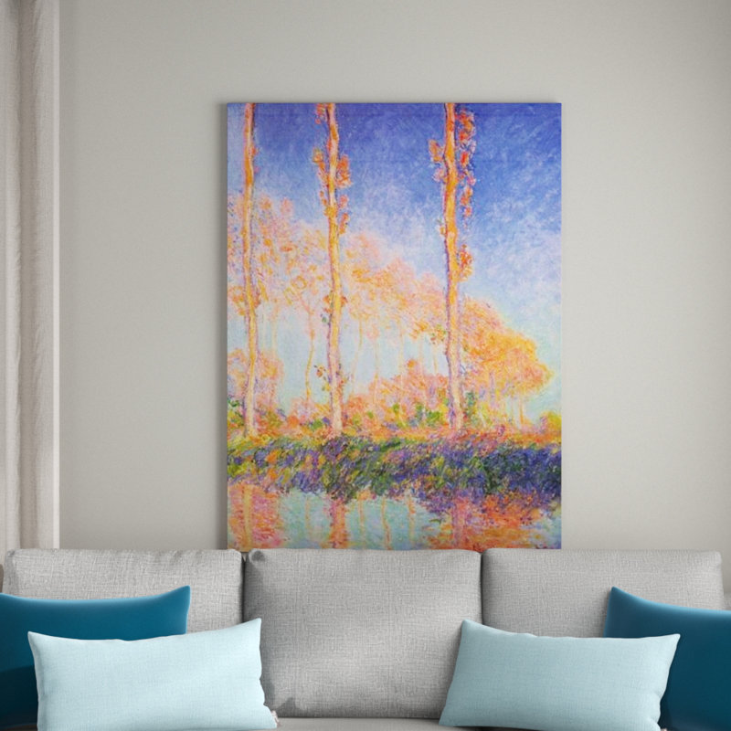 Claude Monet - Wrapped Canvas Painting, 80cm H x 60cm W x 1.8cm D