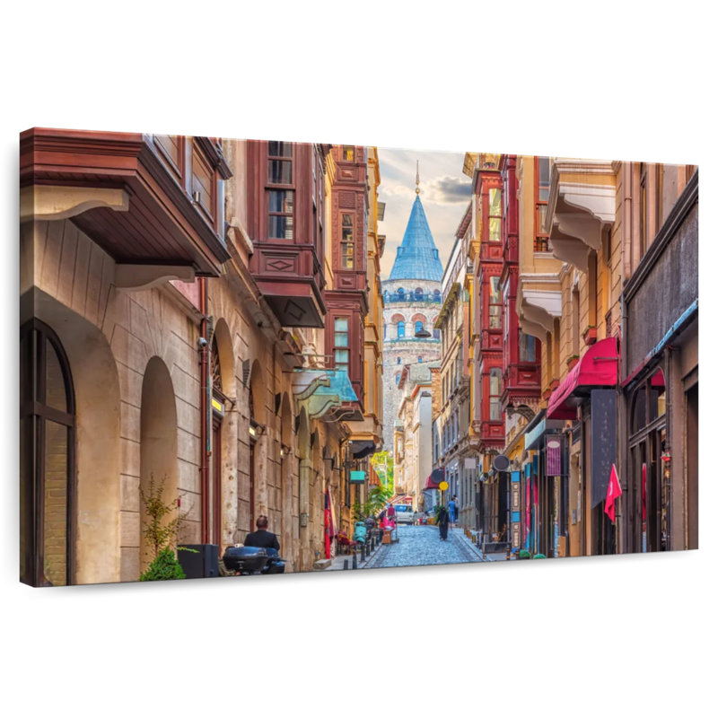 Sireci Alley In Turkey, 32" H x 48" W
