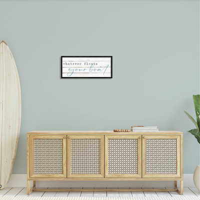 " Whatever Floats Your Boat Sign " by Lil' Rue