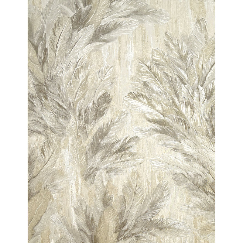 10m x 53cm Wallpaper Roll, Beige