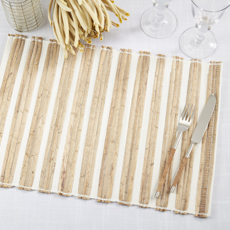 Rustic Weave Hyacinth Placemat (Set of 4)