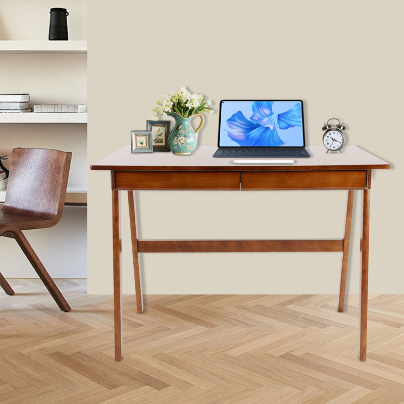 Bureau d'ordinateur avec tiroirs