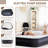 Air Mattress With Built In Pump, 18-Inch Raised Inflatable Blow Up Camping Bed, Self-Inflating Portable Colchones Inflables For Guests, Home, And Travel, 660Lbs Weight Capacity-1611769698