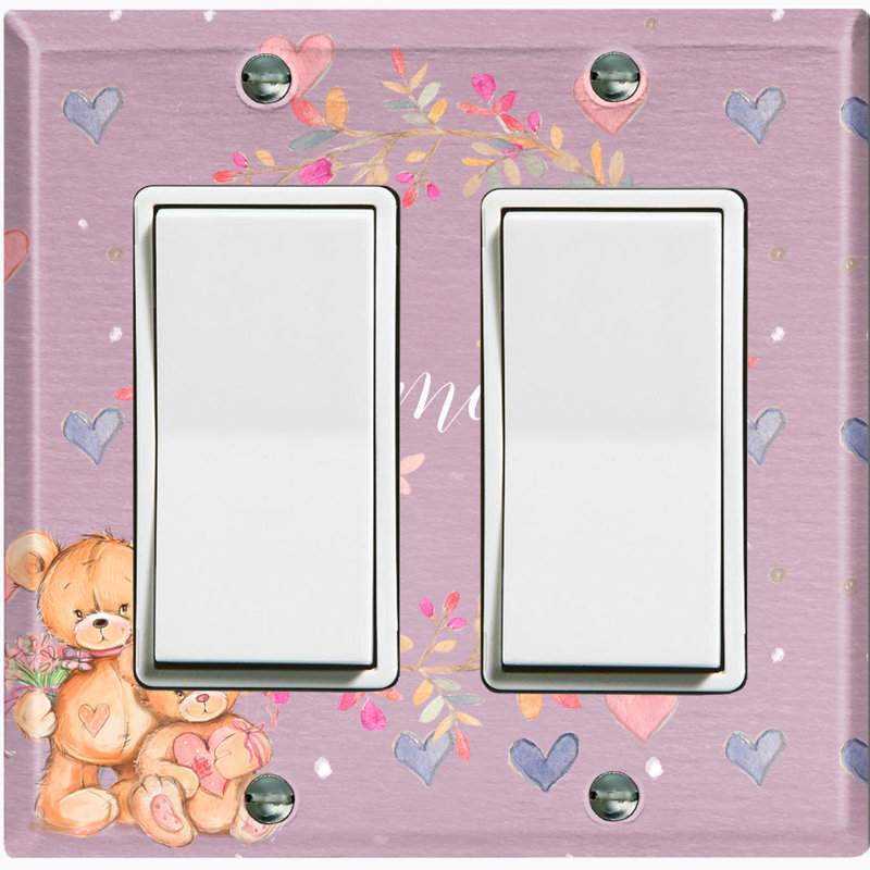 2 - Gang Rocker Standard Wall Plate