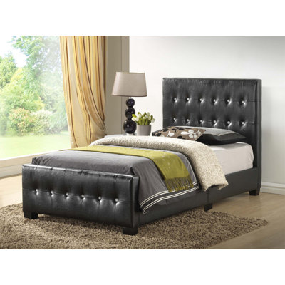 Stylish and Versatile Transitional Twin Bed, a Timeless and Functional Addition for Any Bedroom Decor and Comfort Needs.
