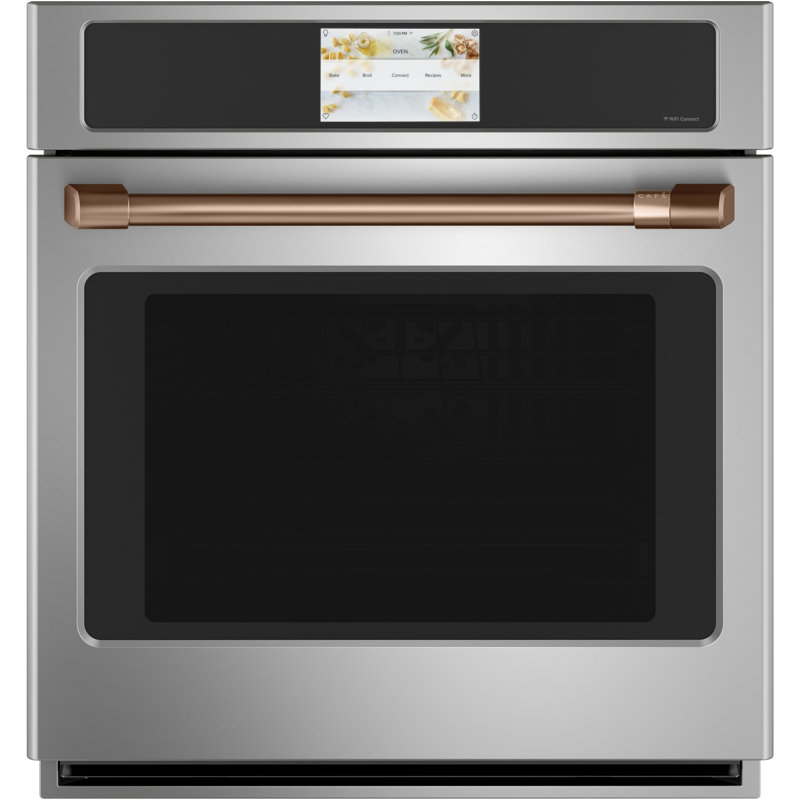 30" Single Wall Oven Handle Kit, 2'' H X 27'' W X 2'' D, Brushed Copper