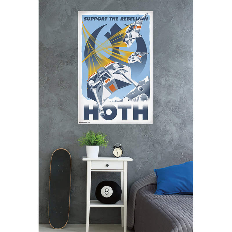 « star guerres »-impression sur papier hoth
