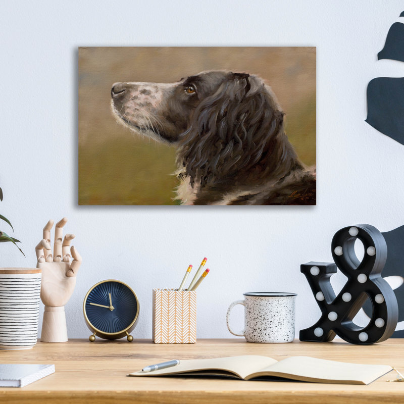 «Dog Wander» par John Silver, H 12 po x l 16 po x P 0,13 po