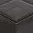 Avalon 35"W Upholstered Vegan Leather Modern Square Coffee Table Storage Ottoman with 4 Flip-Over Trays-1243506169-1303952604