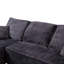 Canapé d'angle Cloud de 254 cm avec méridienne en L, canapé modulaire moderne à assise profonde, aucun assemblage requis, emballage compressé, ressorts ensachés et mousse, tissu moelleux-1567027309-1567027310