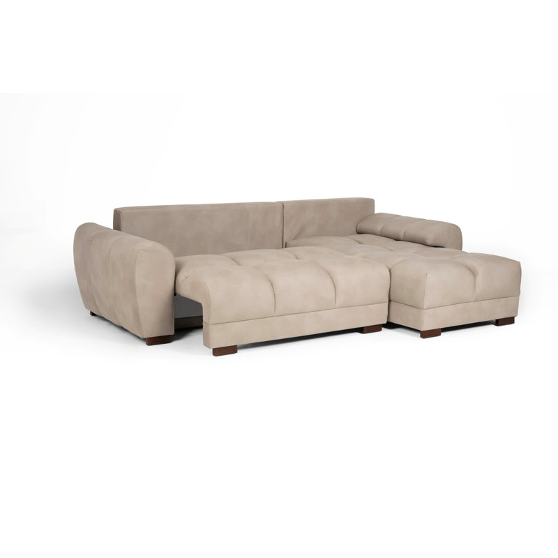 Sectional, RIGHT, BEIGE