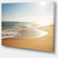«Large Seashore with Crystal Waters Modern Beach», reproduction de photo sur toile tendue-1533188606-1536152162